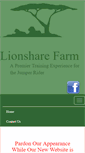 Mobile Screenshot of lionsharefarm.com